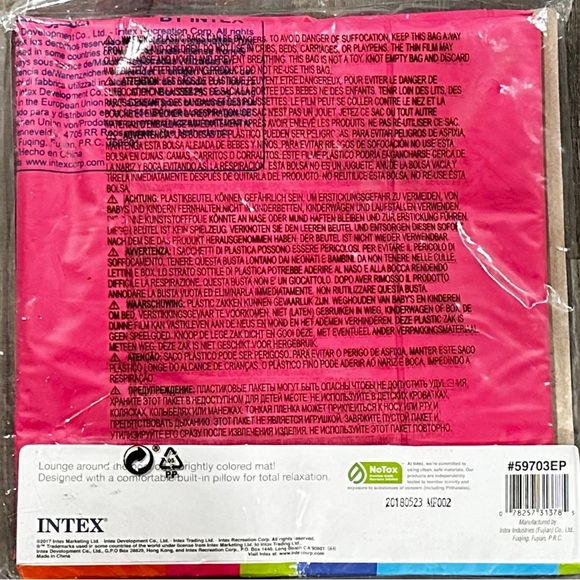 💞 New Intex Adult Size Pink Pool Float - Picture 2 of 3